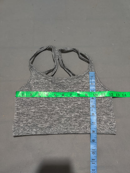Forever 21 Women Gray Sport Bra