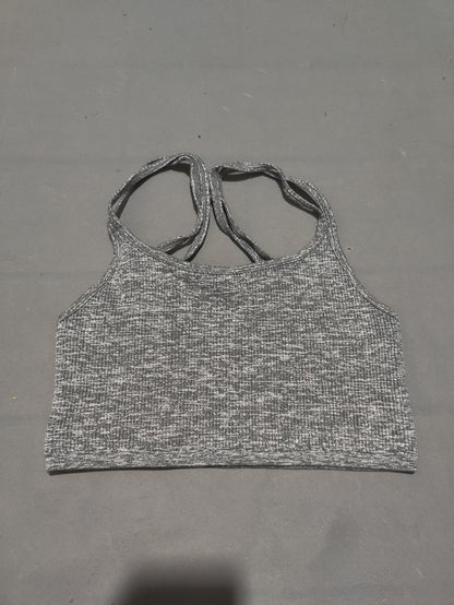Forever 21 Women Gray Sport Bra