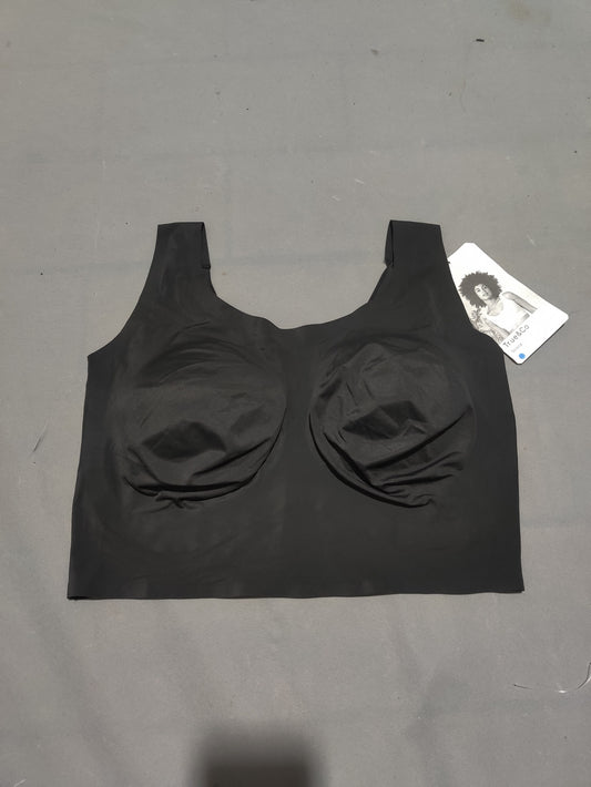 True & Co Women Black Sport Bra