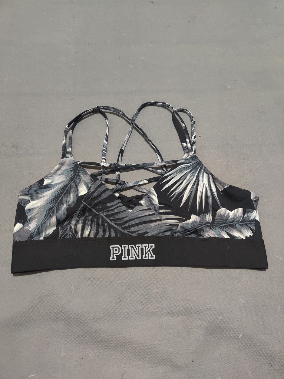 Pink Brand Women Black Sport Bra