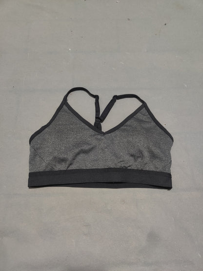 Athletic Works Women Gray Sport Bra