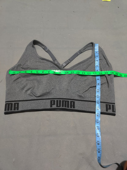 Puma Women Gray Sport Bra