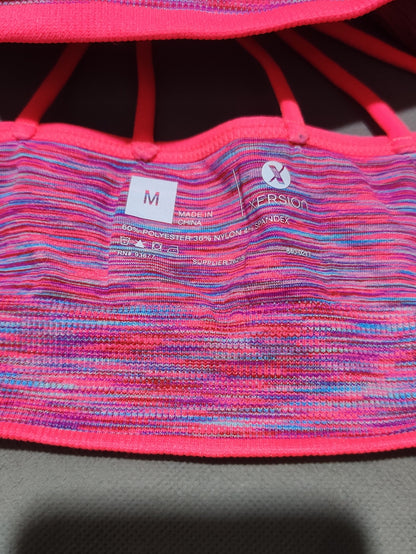Xersion Women Pink Sport Bra