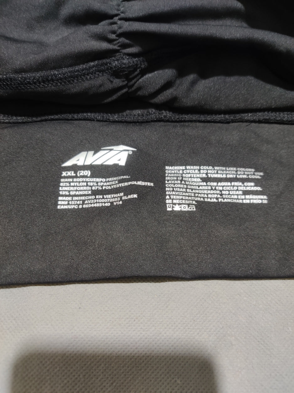 Avia Women Black Sport Bra