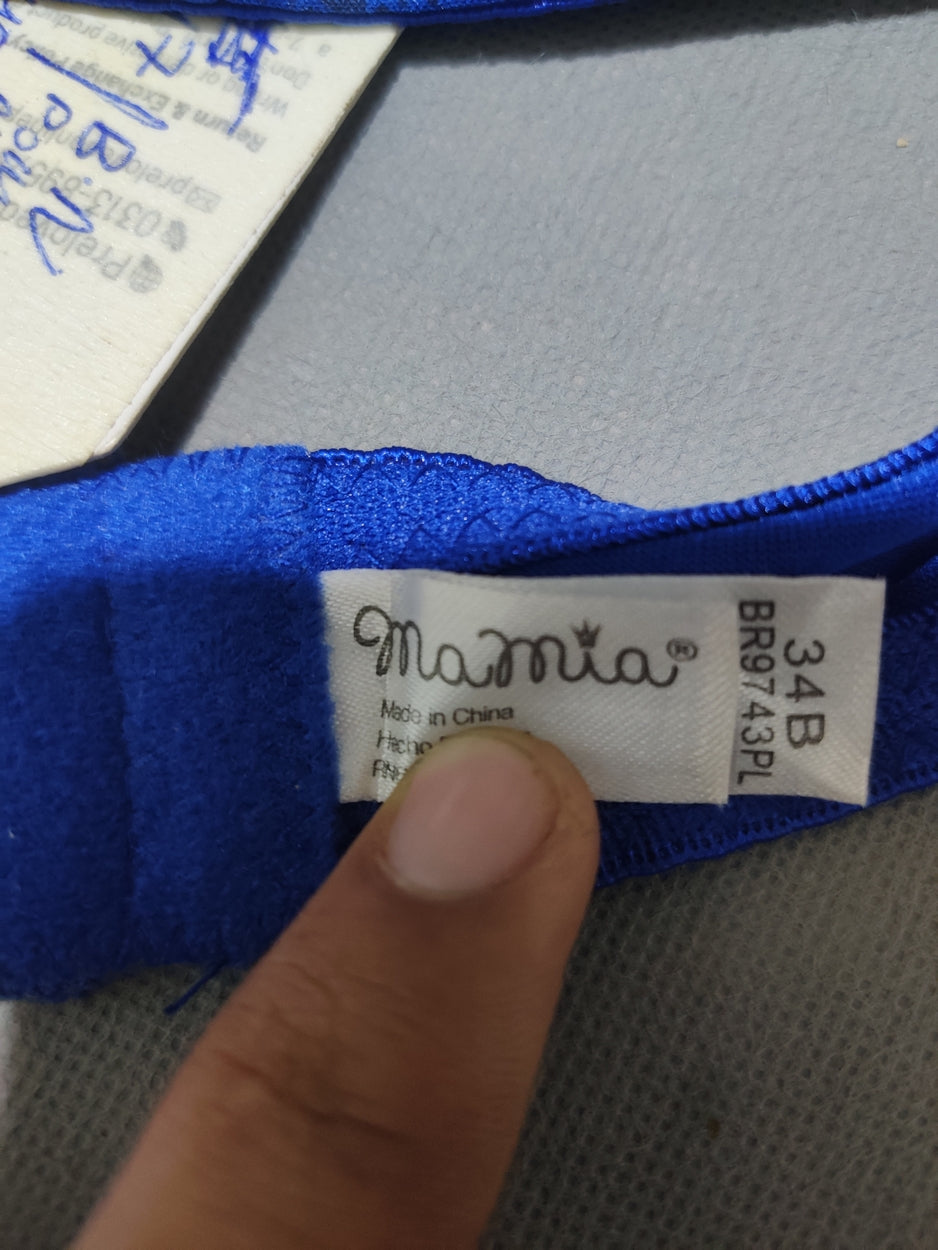 Mamia Women blue Sport Bra