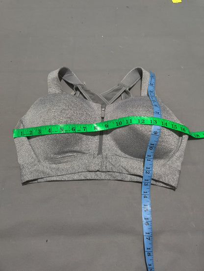 Layer 8 Women Gray Sport Bra