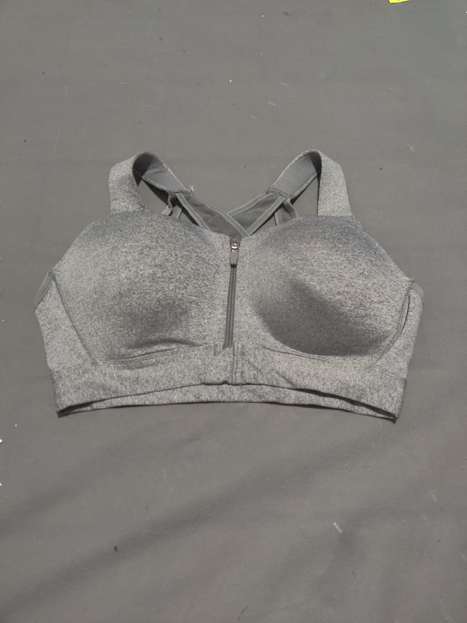 Layer 8 Women Gray Sport Bra