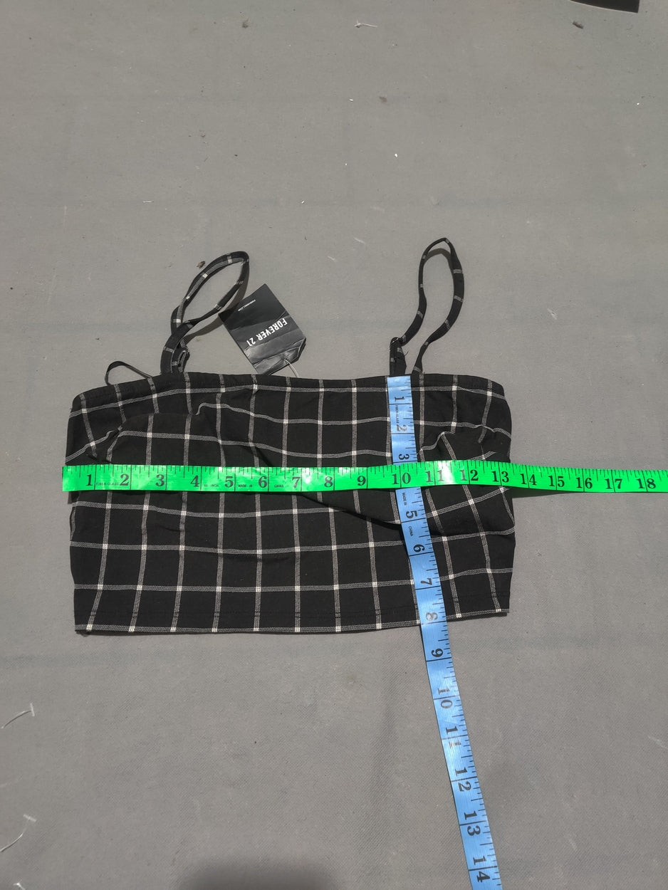 Forever 21 Women Black Sport Bra