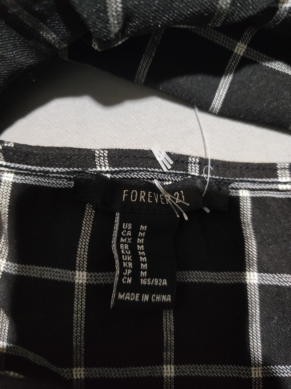 Forever 21 Women Black Sport Bra