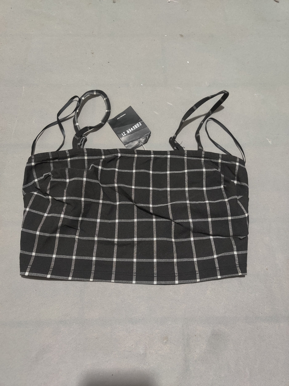 Forever 21 Women Black Sport Bra
