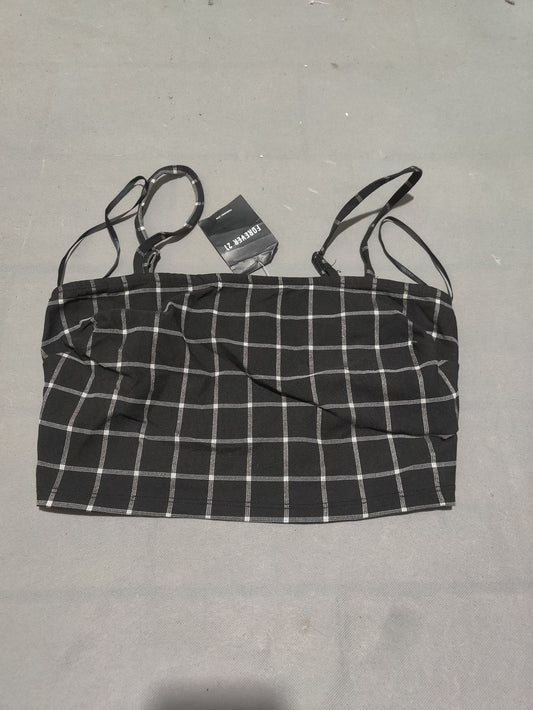Forever 21 Women Black Sport Bra