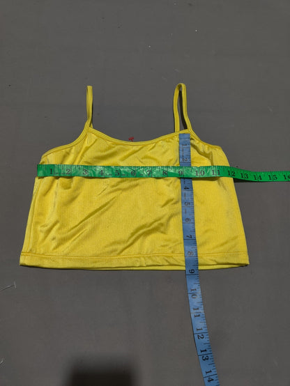Klassy Network Women Yellow Sport Bra