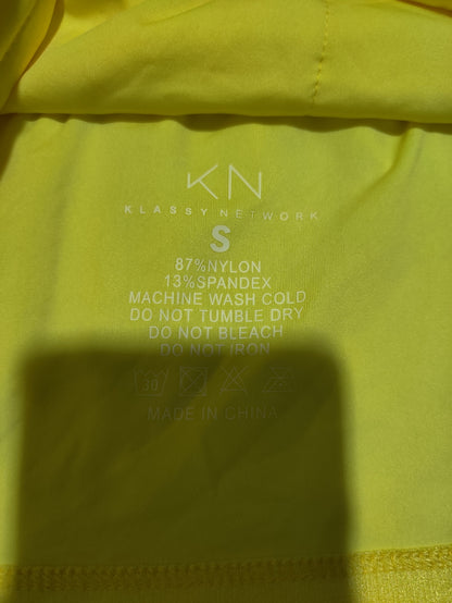 Klassy Network Women Yellow Sport Bra
