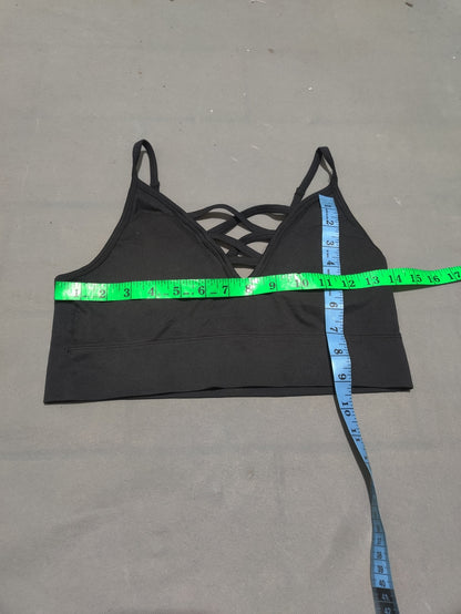 No Boundaries Women Black Sport Bra