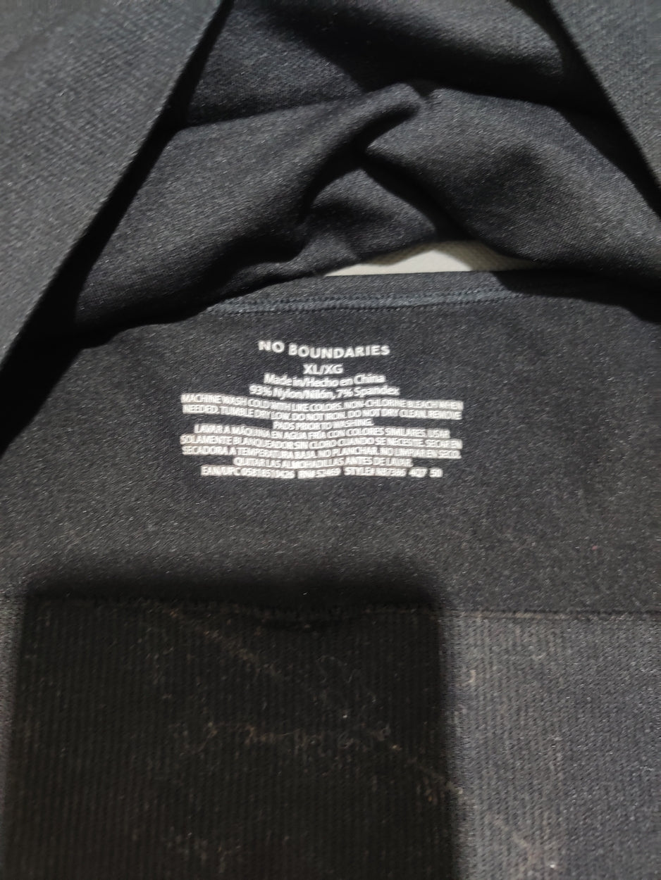 No Boundaries Women Black Sport Bra