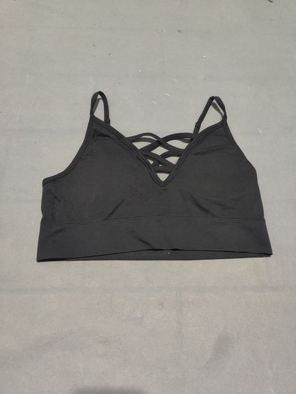 No Boundaries Women Black Sport Bra