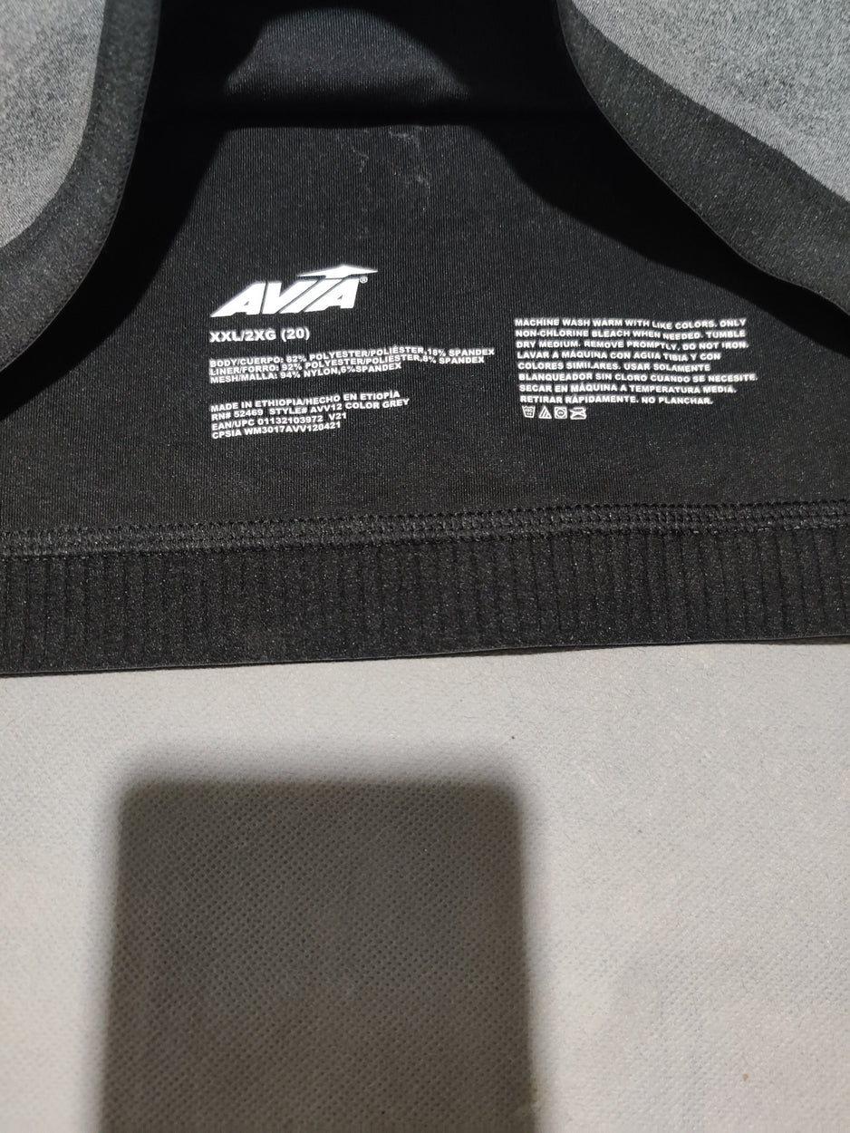 Avia Women Gray Sport Bra
