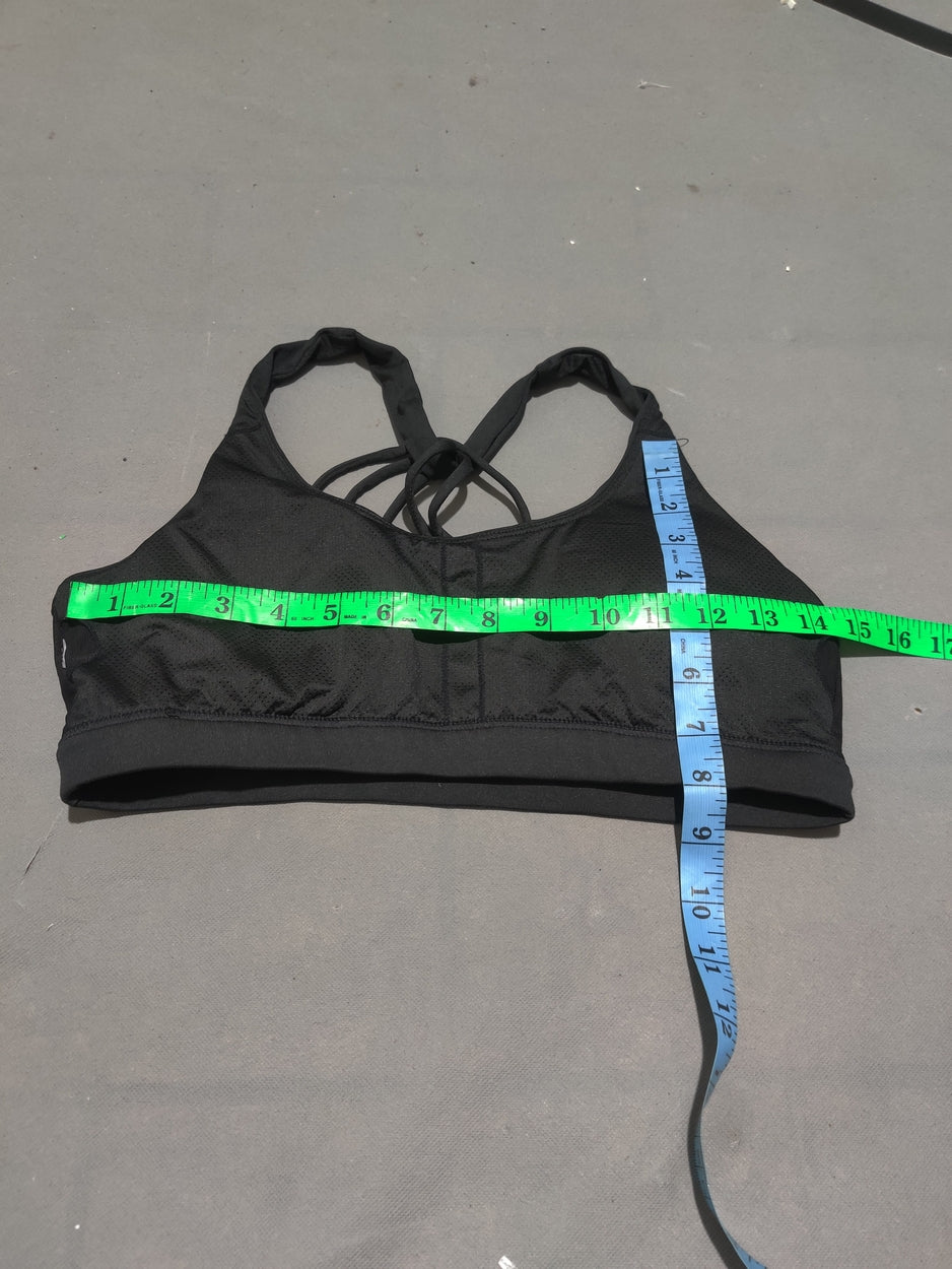 Preloved Women Black Sport Bra