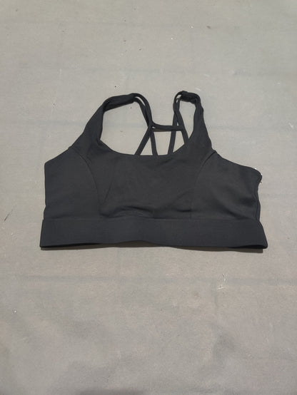 Running Girl Women Black Sport Bra
