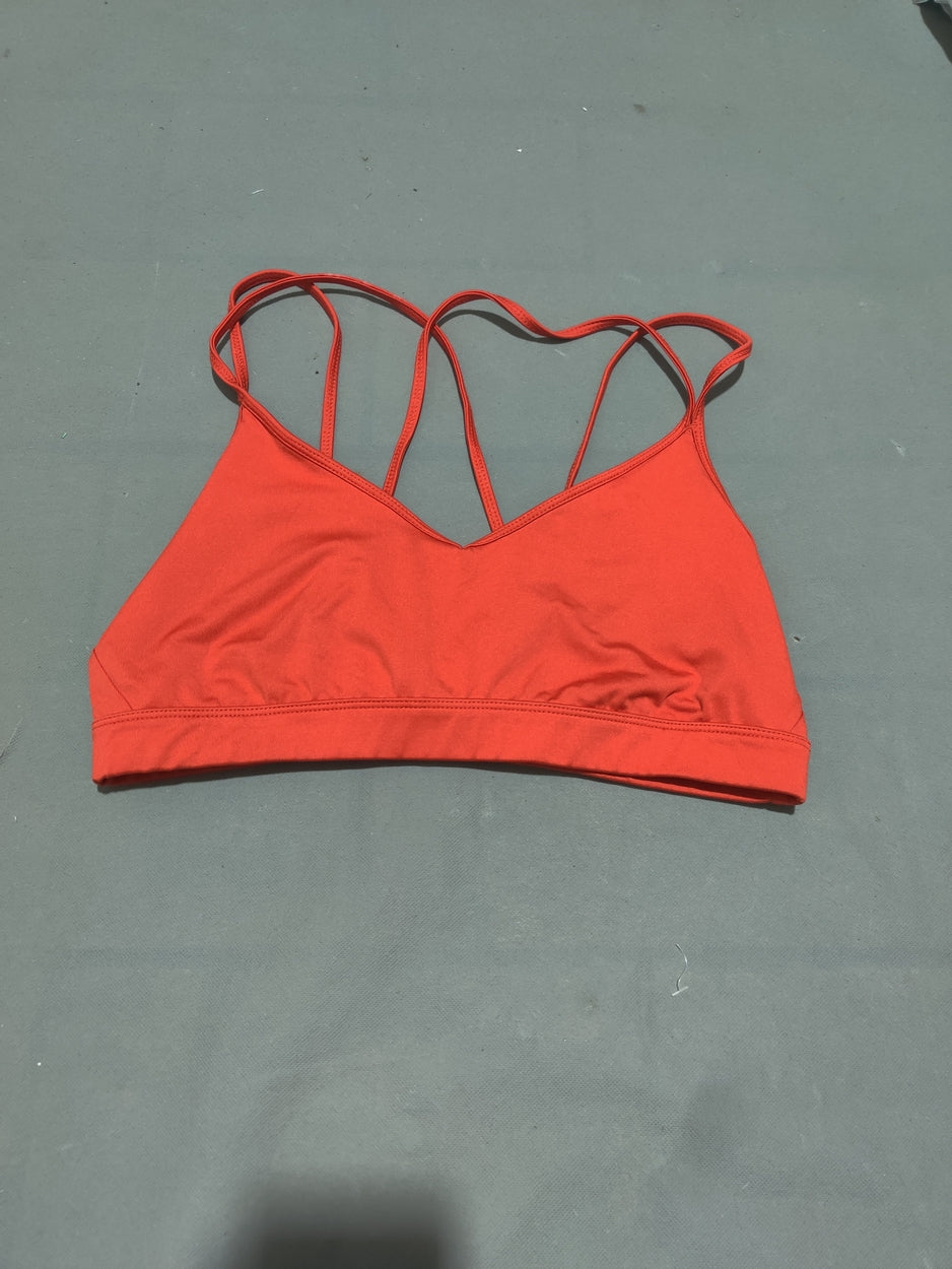 Old Navy Women Orange Sport Bra