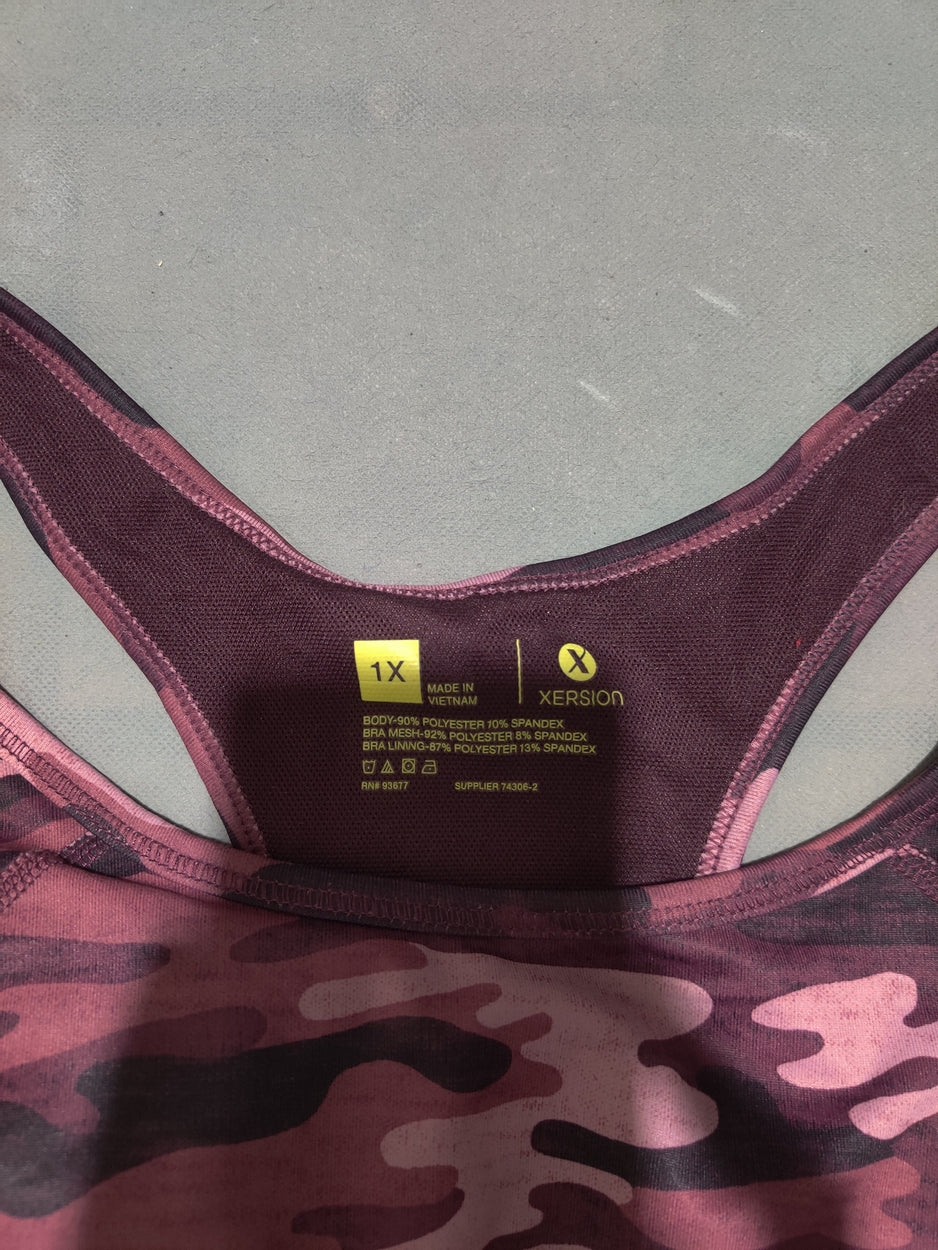 Xersion Women Camouflage Sport Bra
