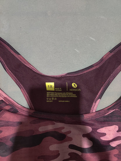 Xersion Women Camouflage Sport Bra