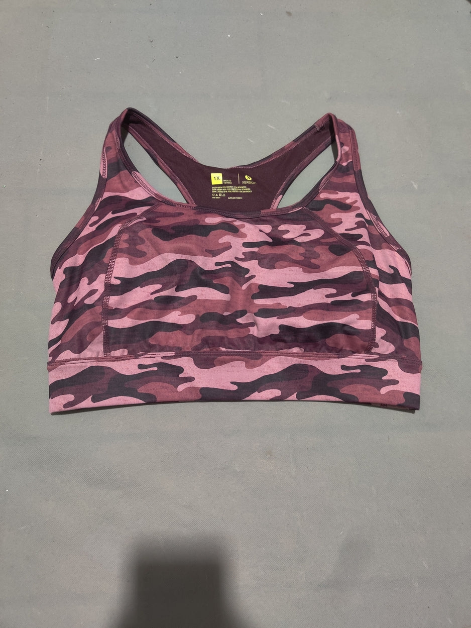 Xersion Women Camouflage Sport Bra