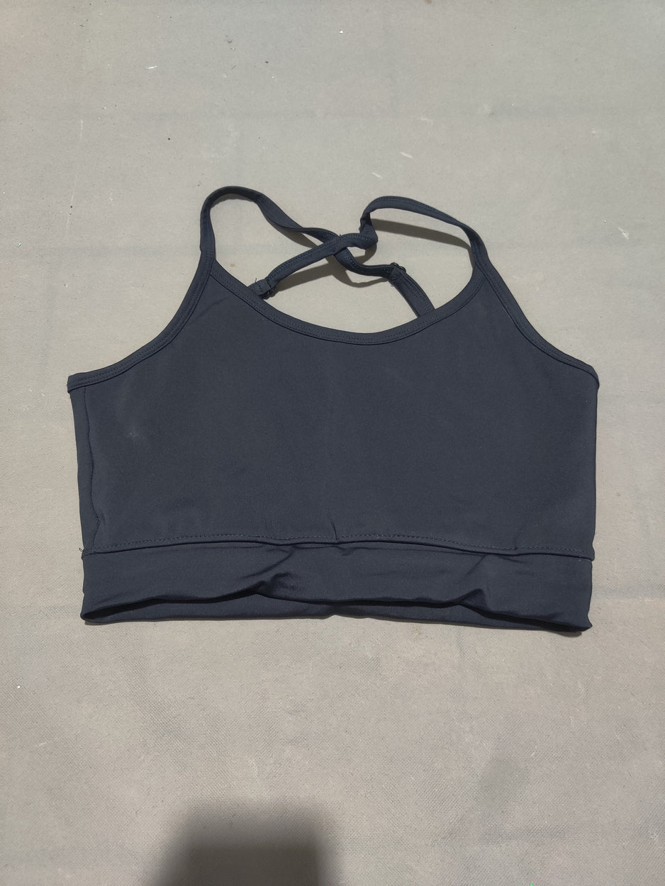 Diverse Women Blue Sport Bra