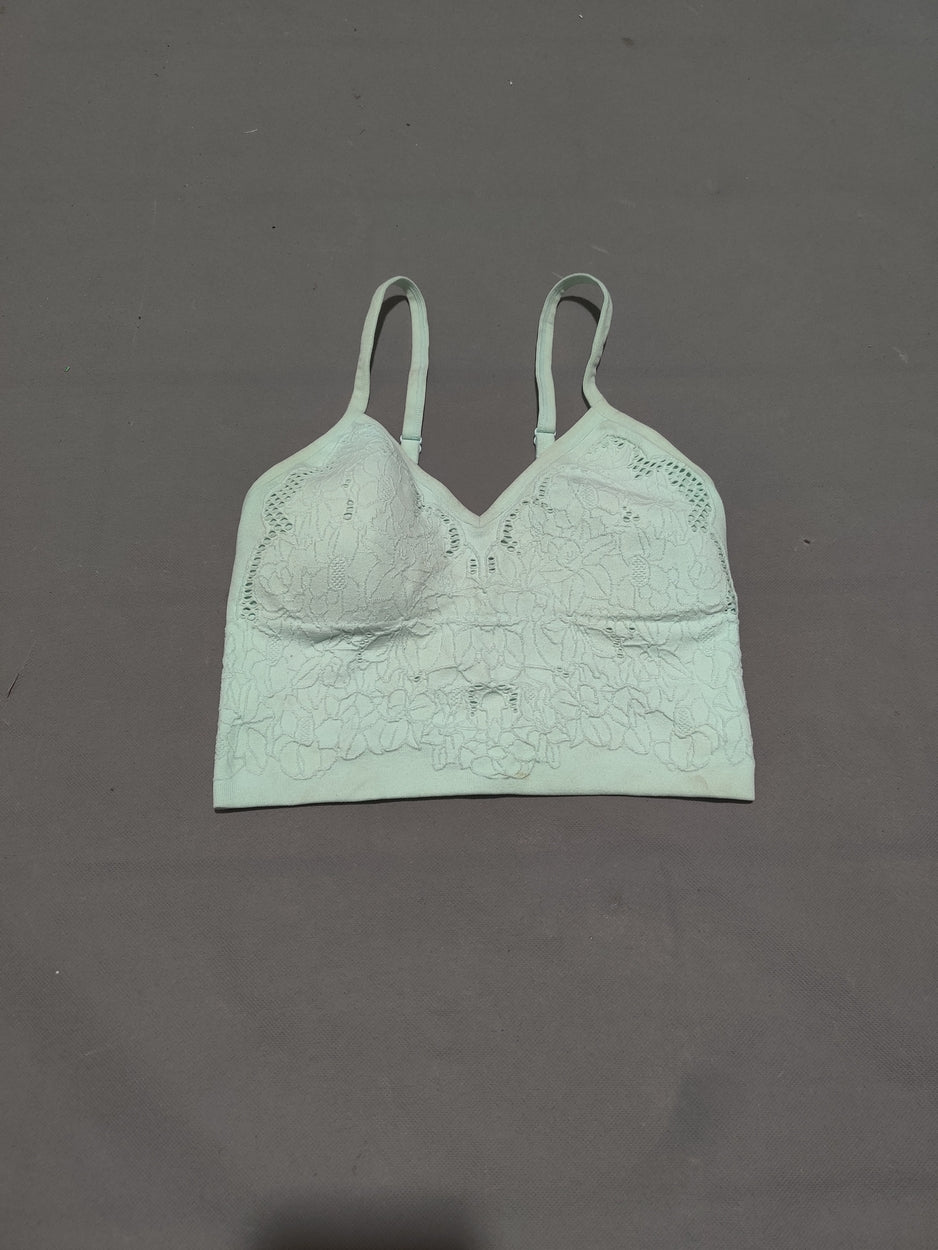 No Boundaries Women Blue Sport Bra