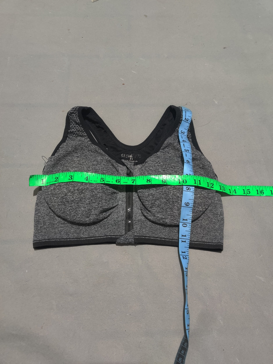 Preloved Women Gray Sport Bra