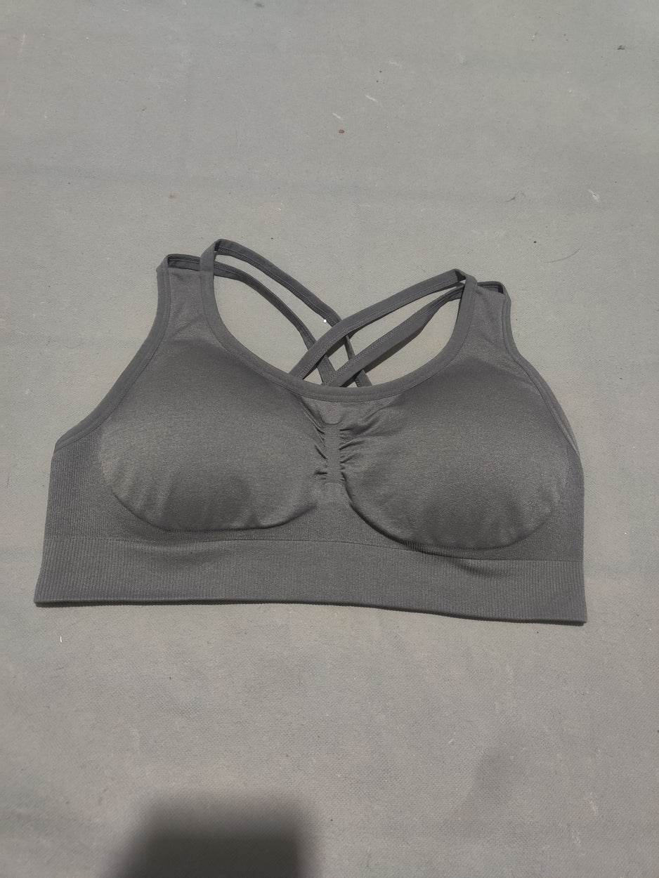 Morera Women Gray Sport Bra
