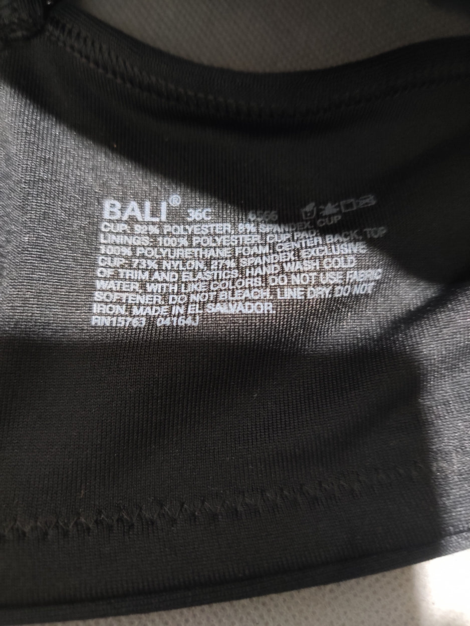 Bali Women Black Sport Bra