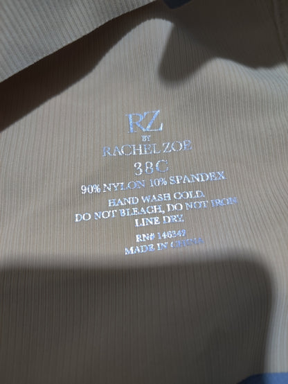 Rachel Zoe Women Yellow Sport Bra
