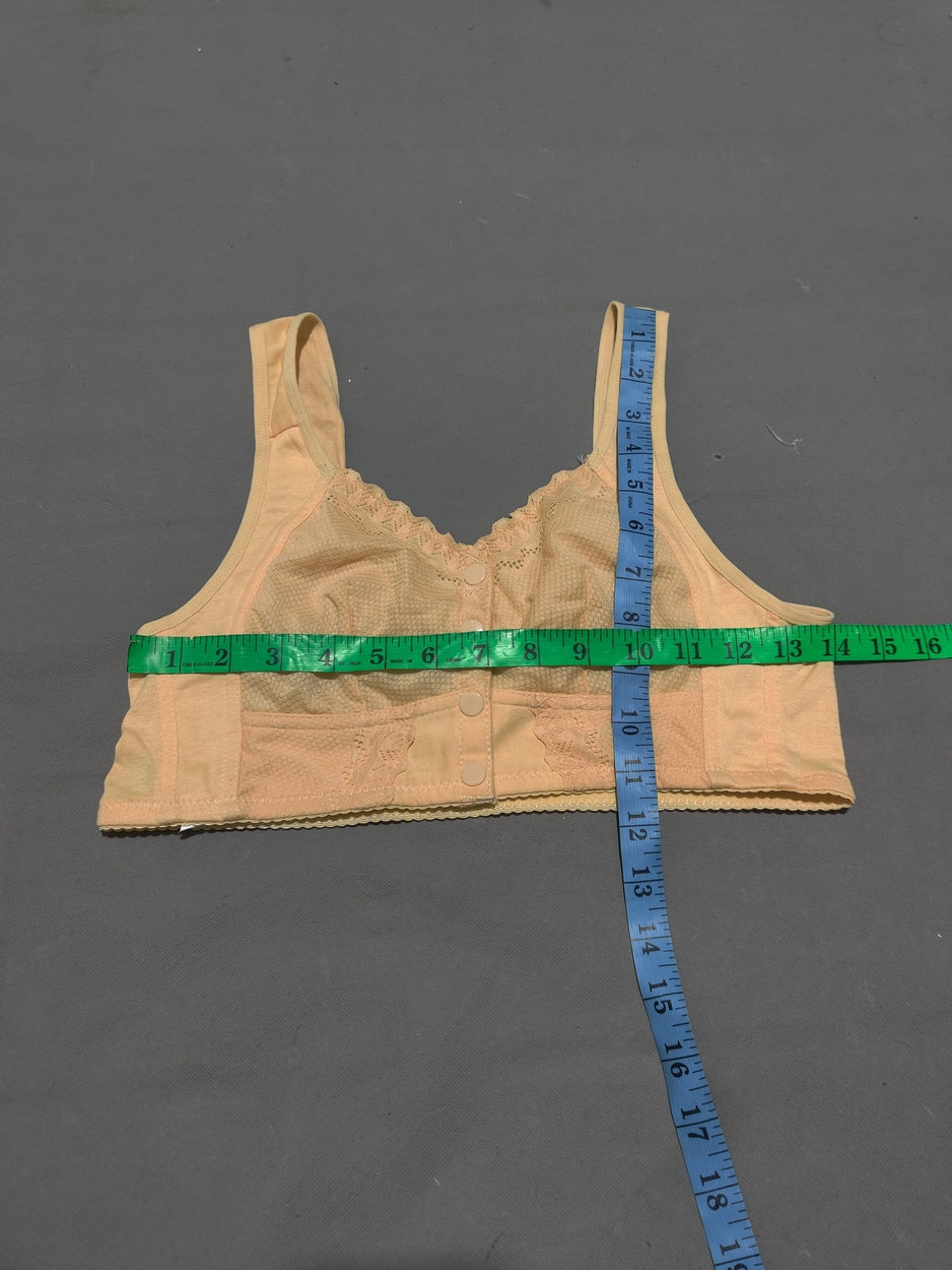 Preloved Women Cream Sport Bra