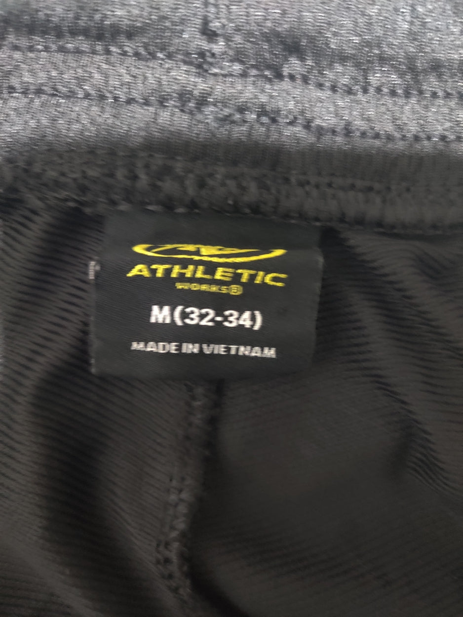 Athletic Works Men Sport Black Trouser