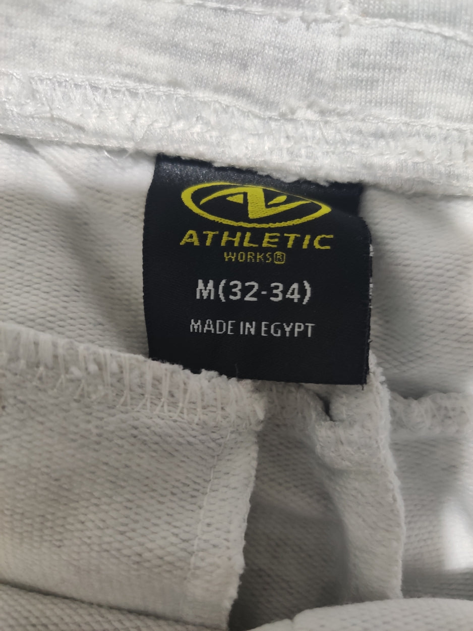 Athletic Works Men Sport White Trouser