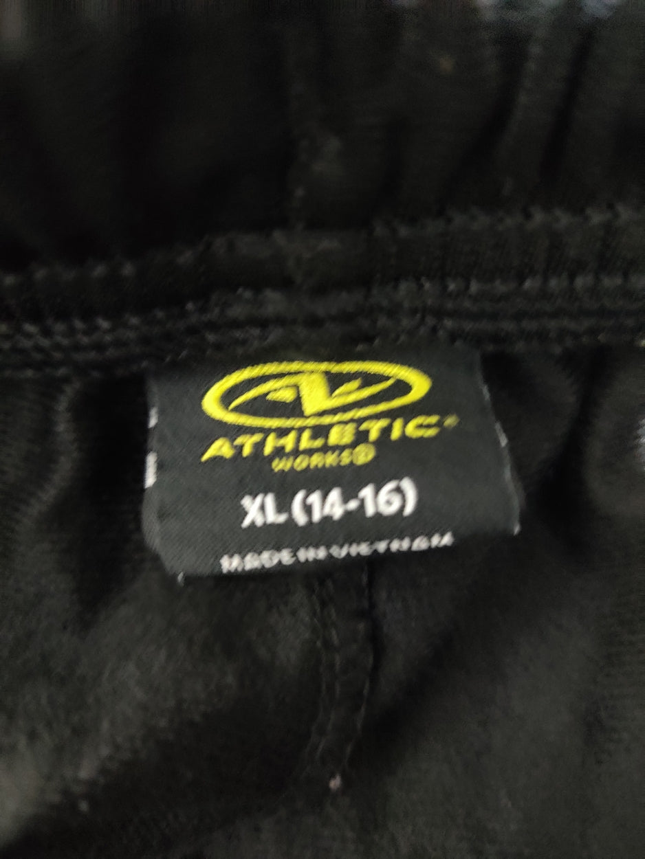 Athletic Works Men Sport Black Trouser