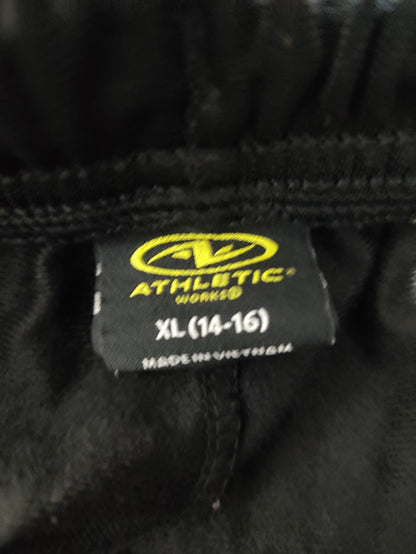 Athletic Works Men Sport Black Trouser