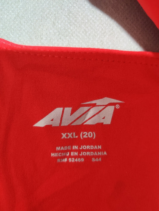 Avia Women Red Sport Bra
