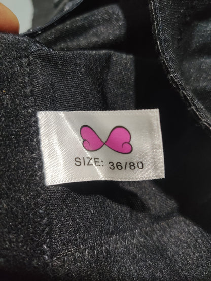 Preloved Women Black Sport Bra