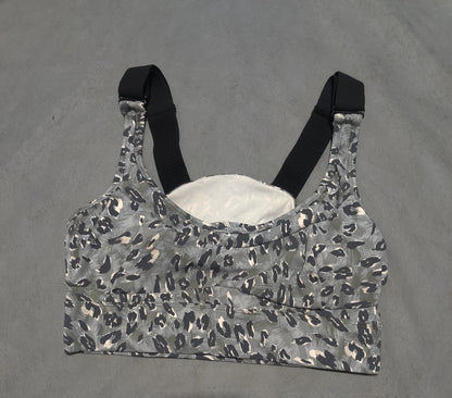 Varley Women Gray Sport Bra
