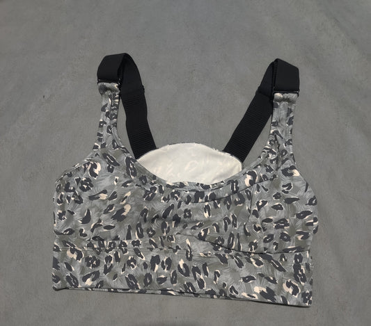 Varley Women Gray Sport Bra