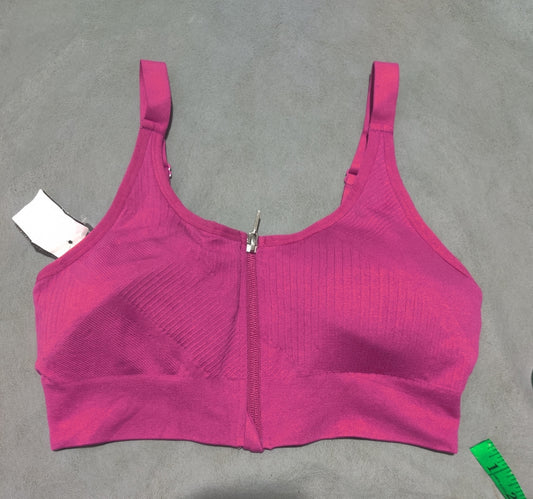 Athletic Works Women pink Sport Bra