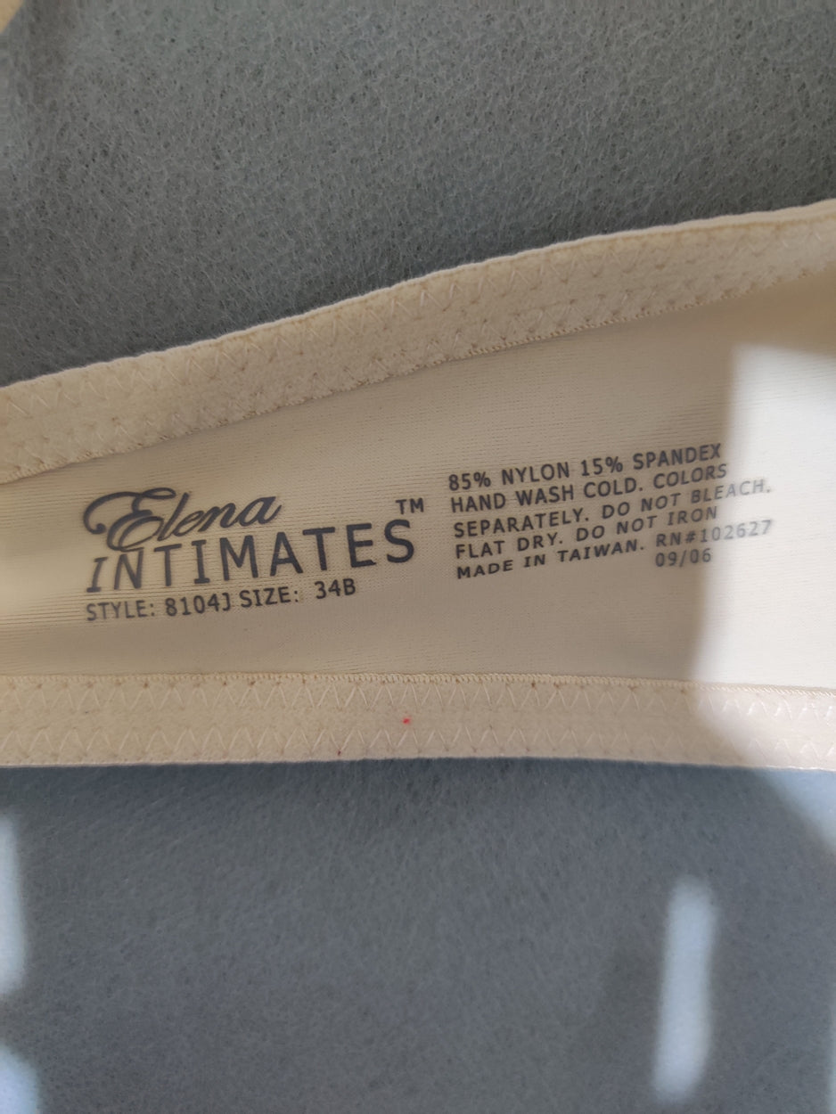 Elena Intimates Women Cream Sport Bra