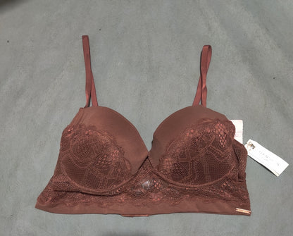 Danskin Women Brown Sport Bra