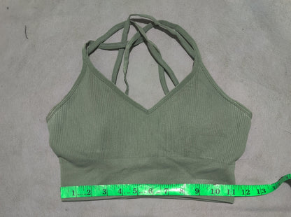 SO Women Green Sport Bra