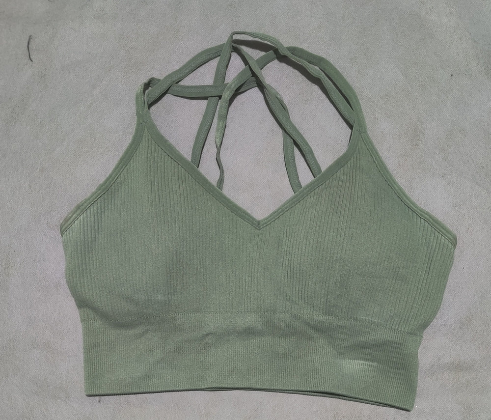 SO Women Green Sport Bra