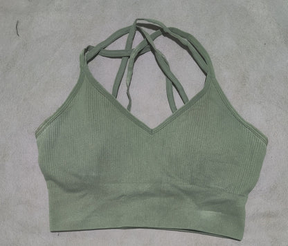 SO Women Green Sport Bra