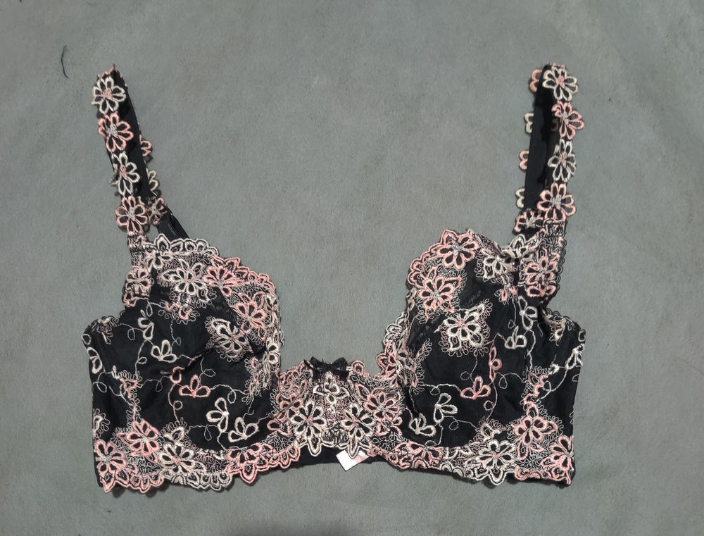 La Vie en Rose Women Black Sport Bra