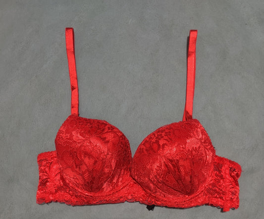 Preloved Women Red Sport Bra